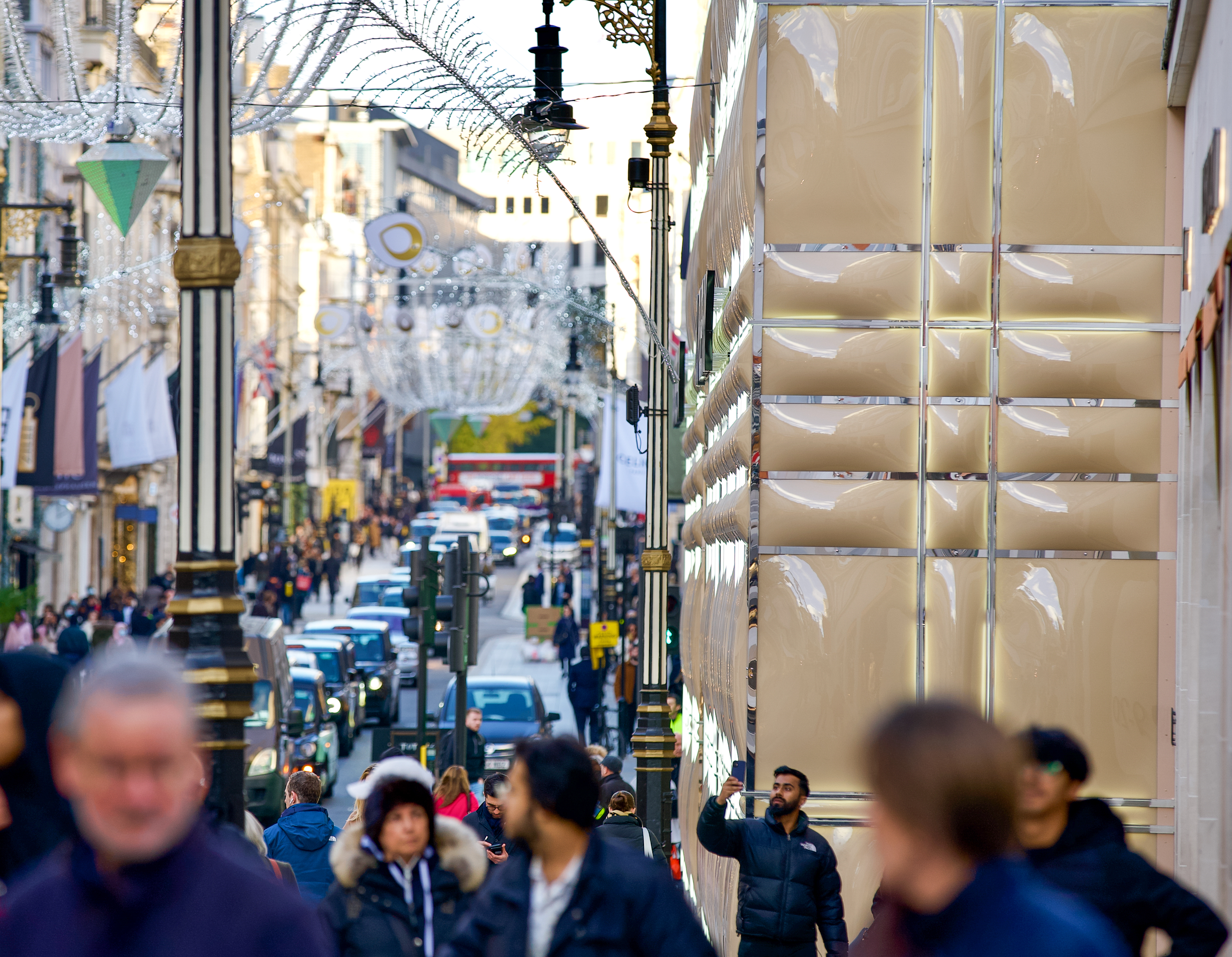 Burberry hoarding