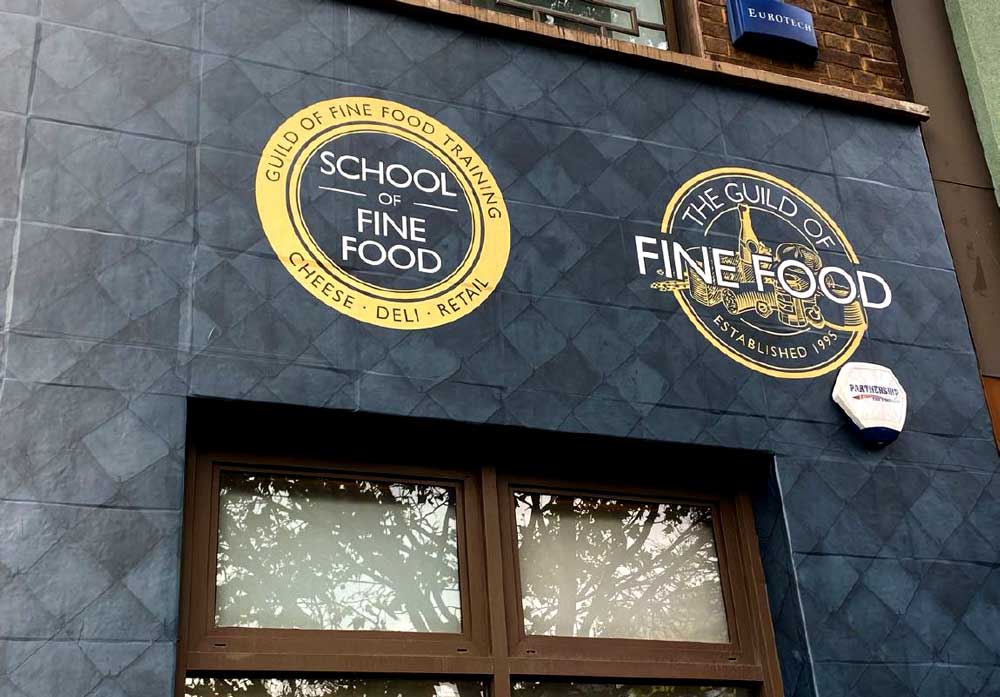 The Guild of Fine Foods Building Wrap 