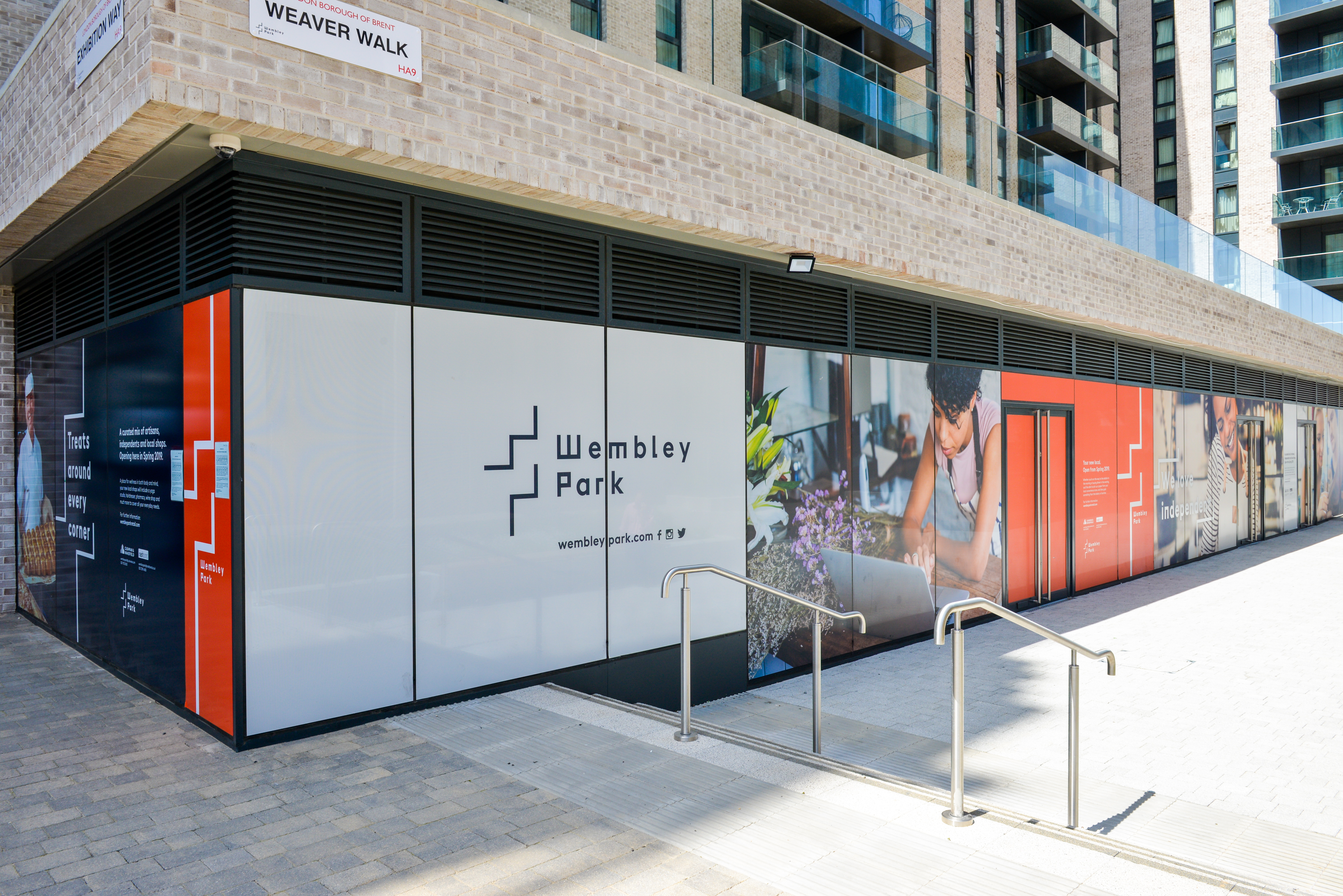 Wembley Park hoarding