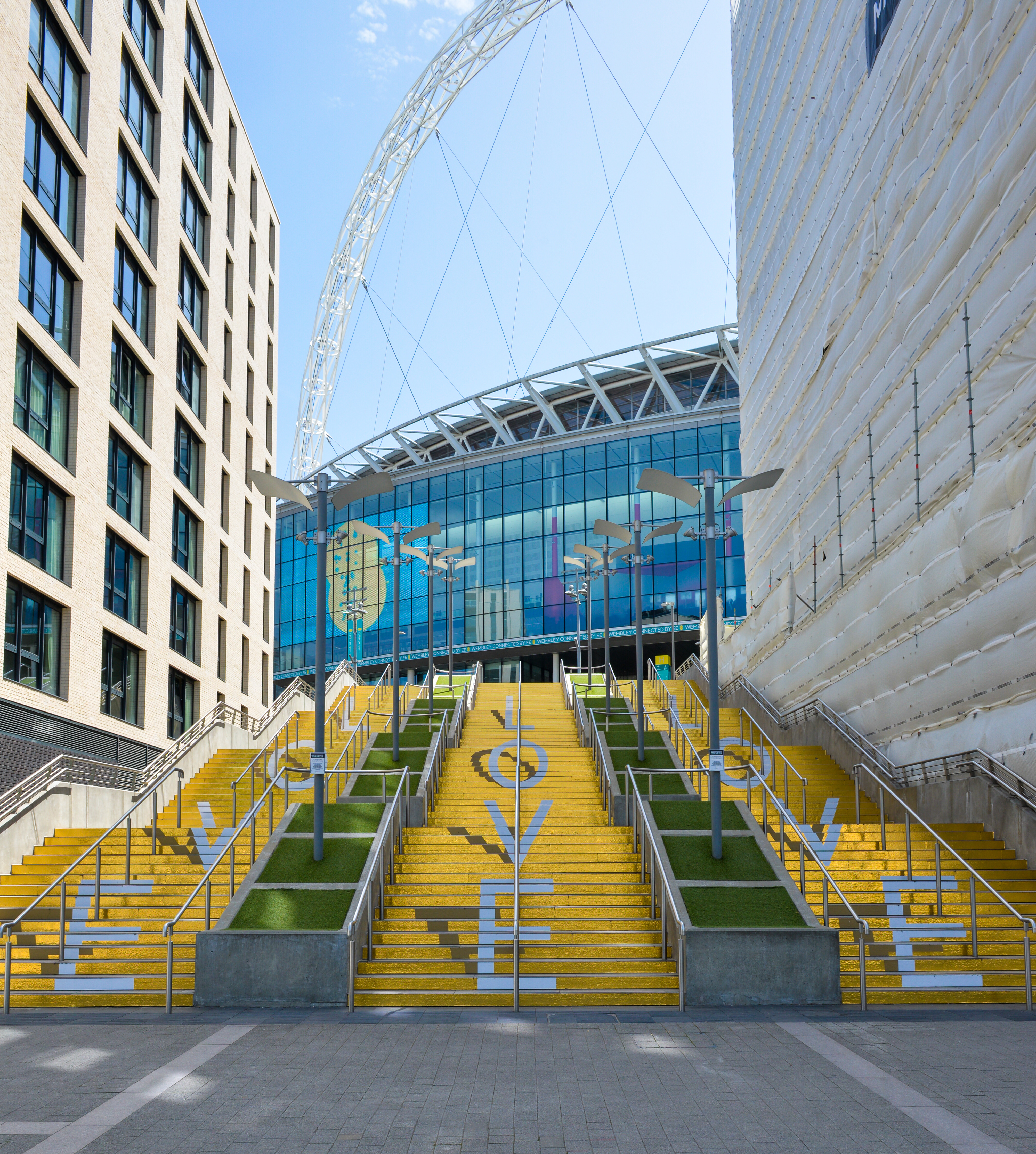 Wembley Park steps