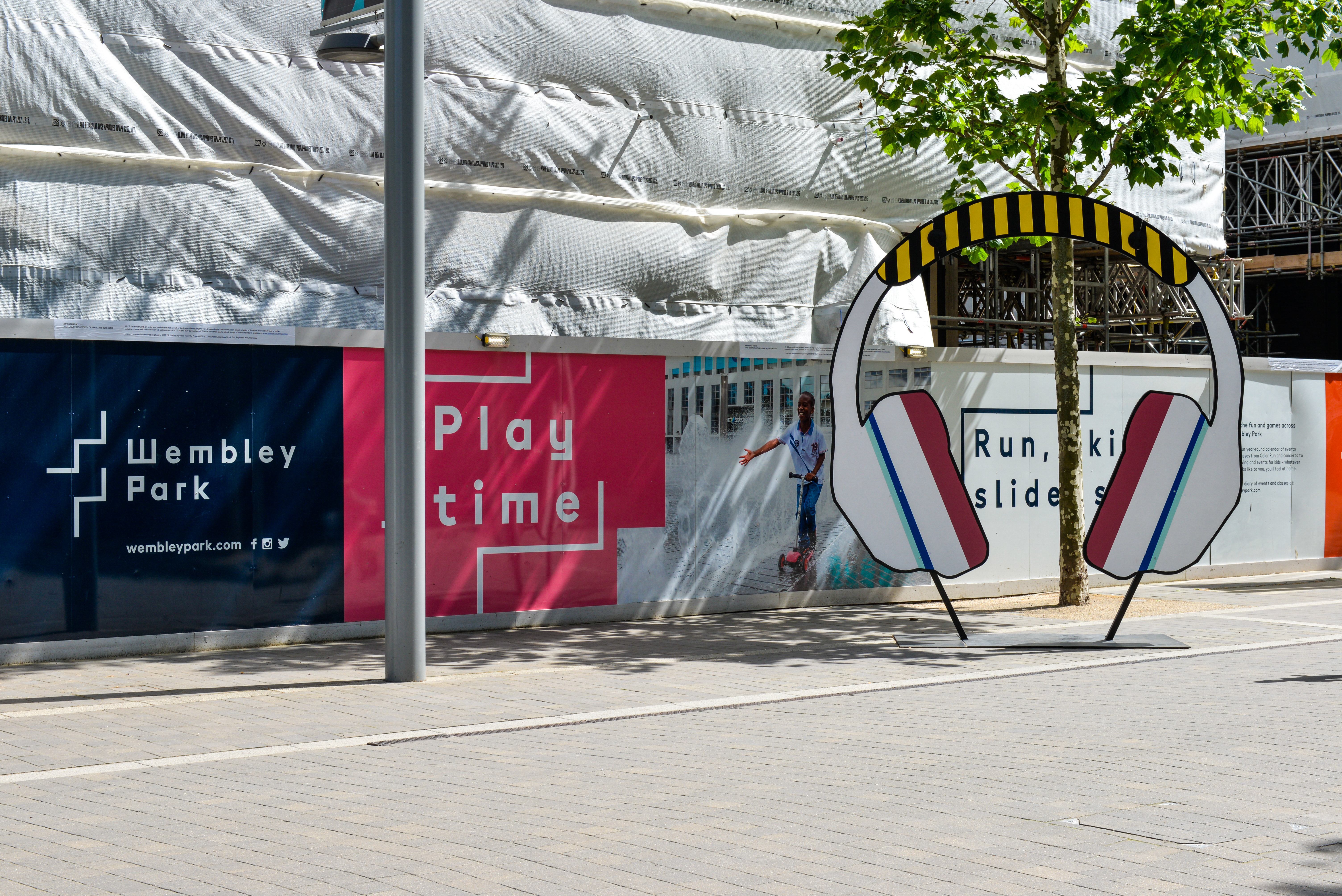 Wembley Park hoarding