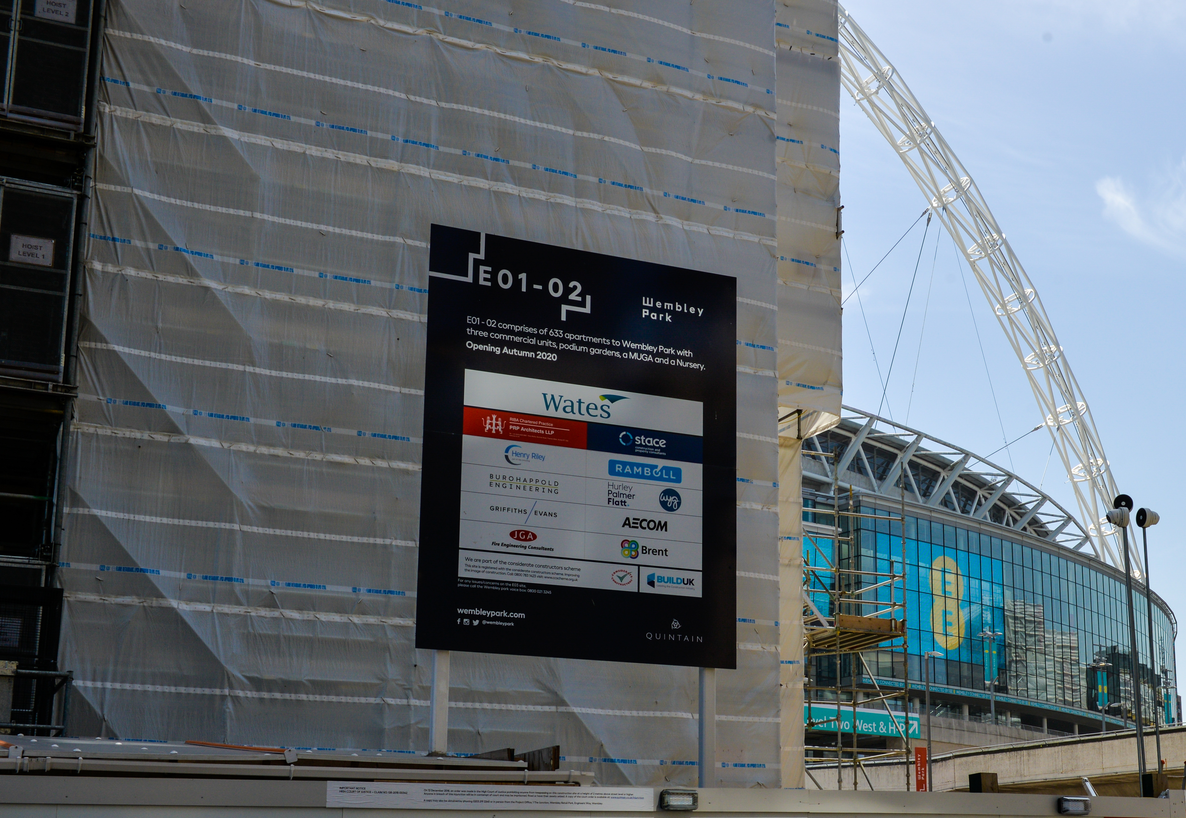 Wembley Park signage