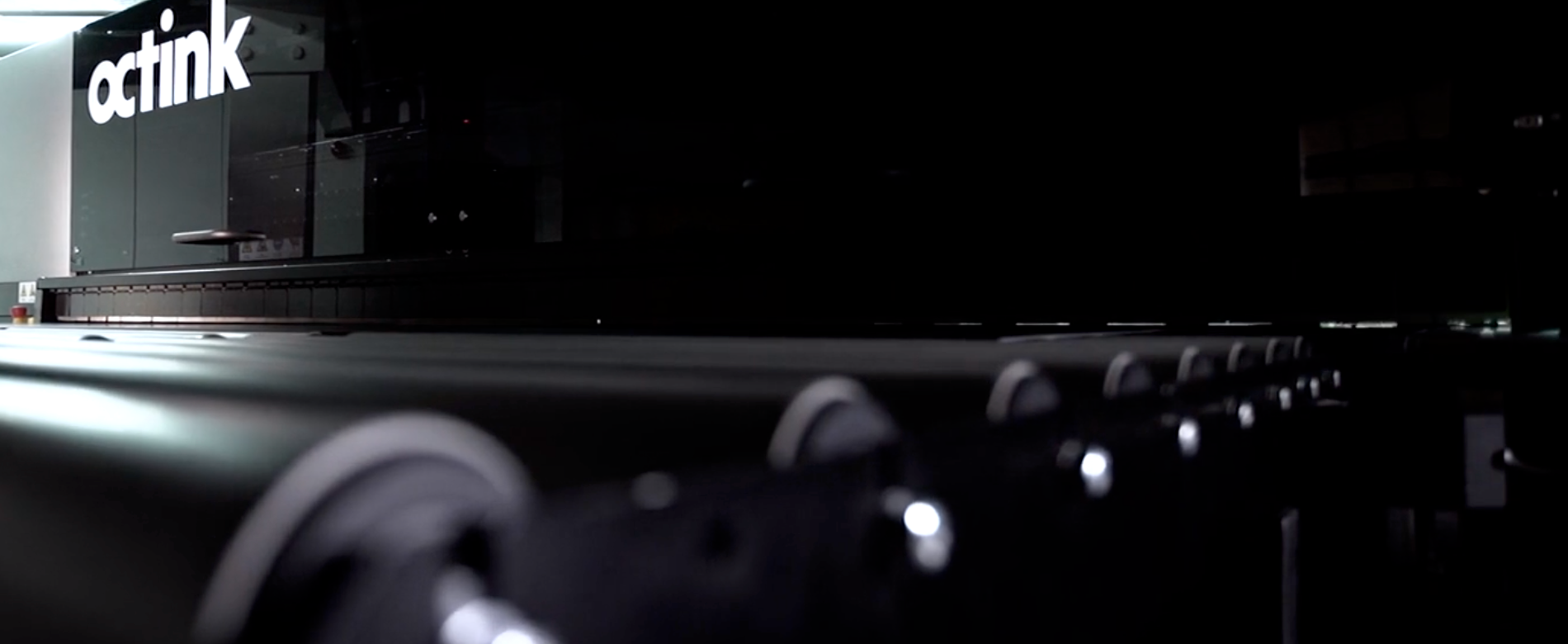 An Octink printer in action