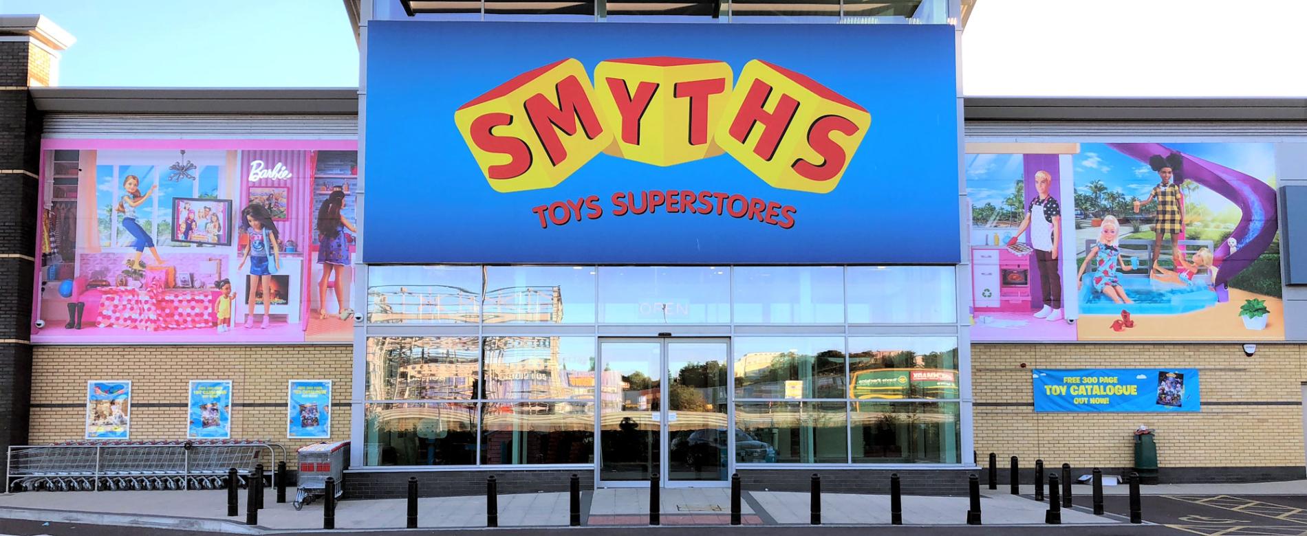 Smyths store wrap