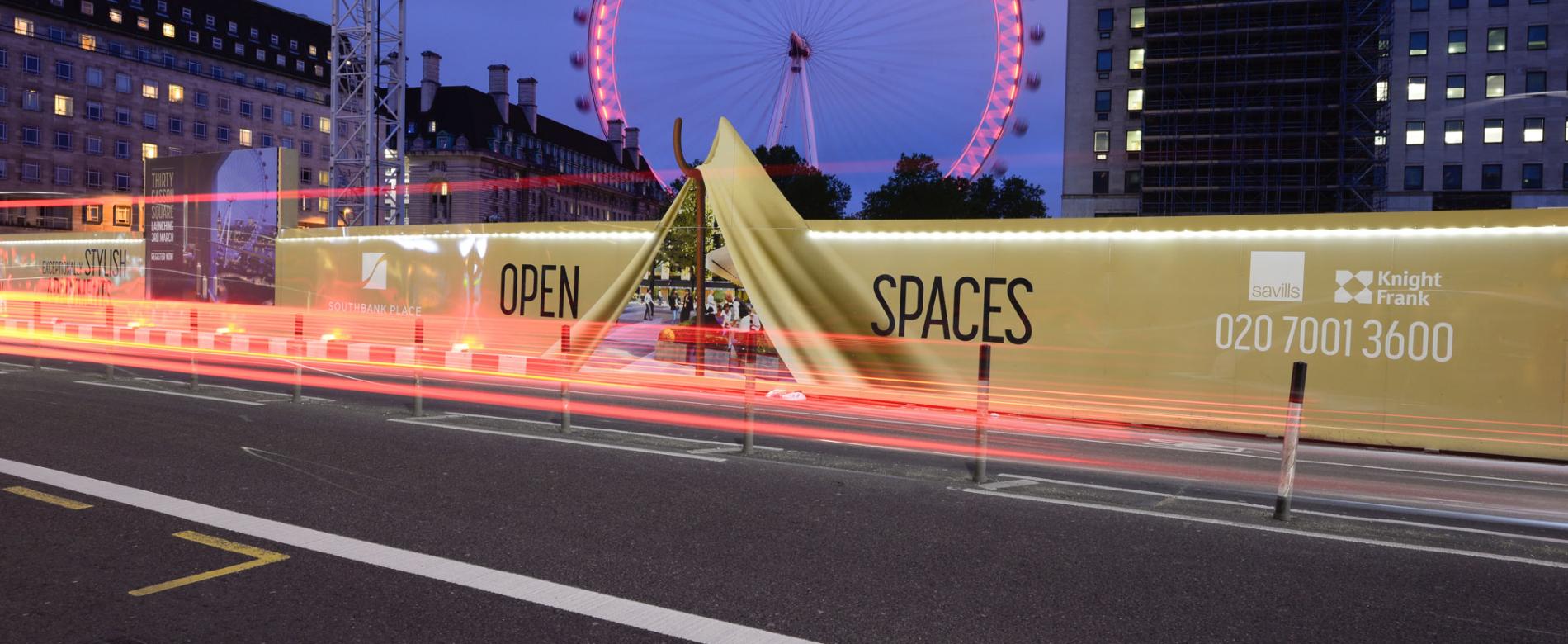 Southbank Place hoarding