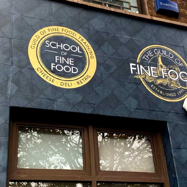 The Guild of Fine Foods Building Wrap 
